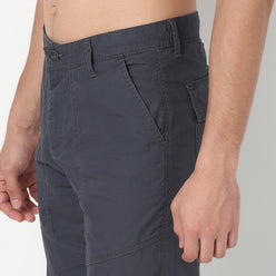 Regular Fit Cotton Heavy Duty Messenger Pants with Utility Pockets 
