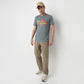 Buy Men Regular Fit Solid Ankle Length Mid Rise Cargos  - Style Union