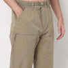 Buy Men Regular Fit Solid Ankle Length Mid Rise Cargos  - Style Union