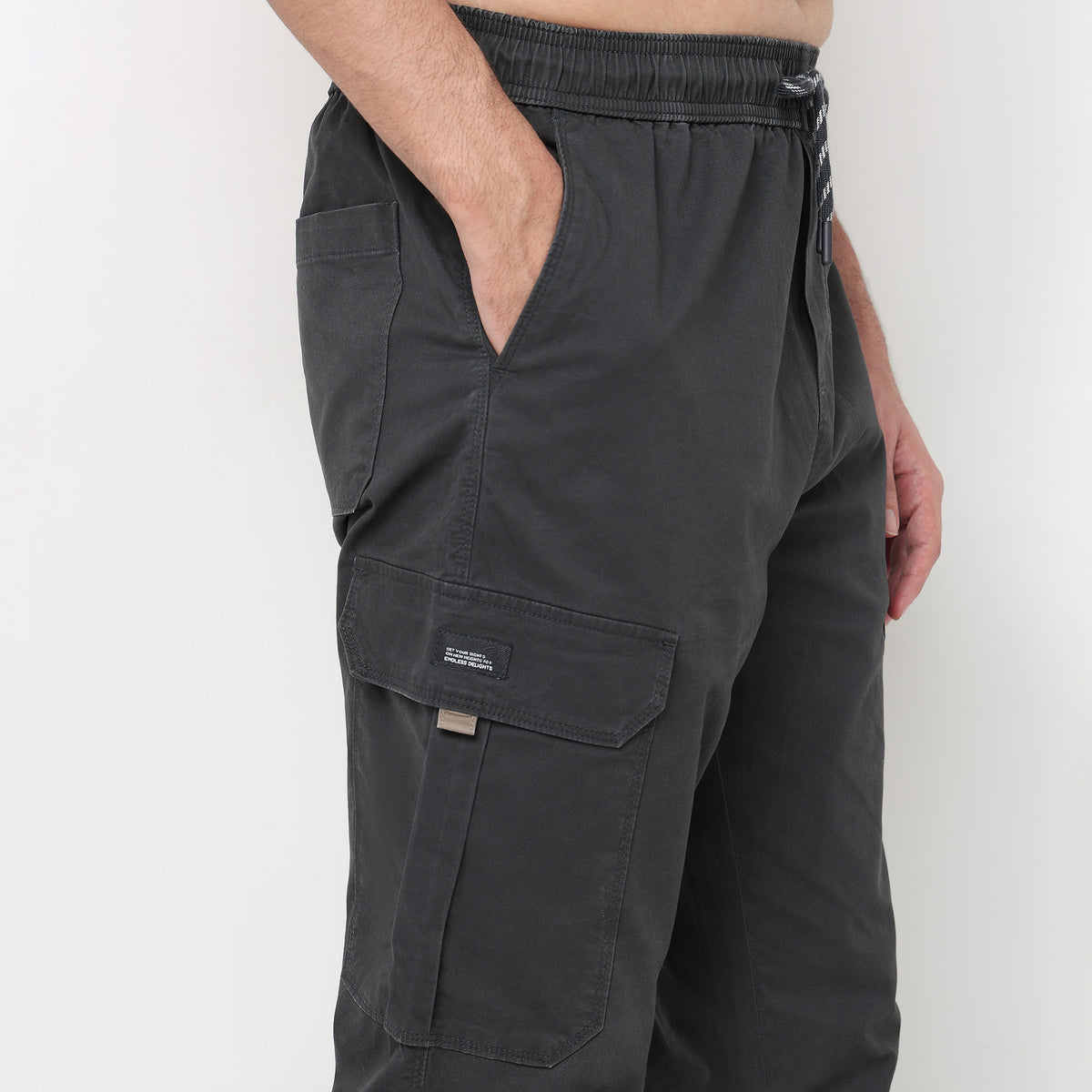 Solid Cotton Explorer Cargos