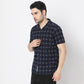 Structured Camp Collar Modern Explorer Mood Half Sleeve Shirt