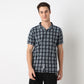 Structured Camp Collar Modern Explorer Half Sleeve Mood Shirt