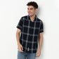 Checkered Cotton Fabric Shirt
