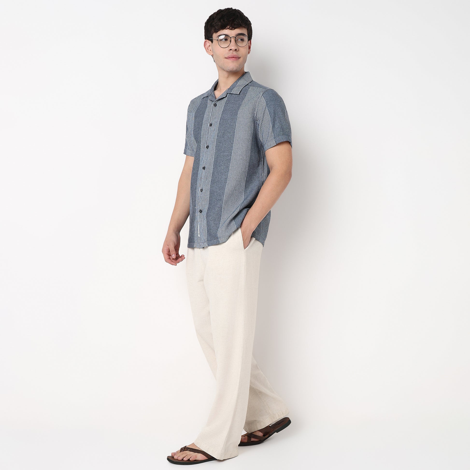 Camp Collar Printed Cruiser Shirt