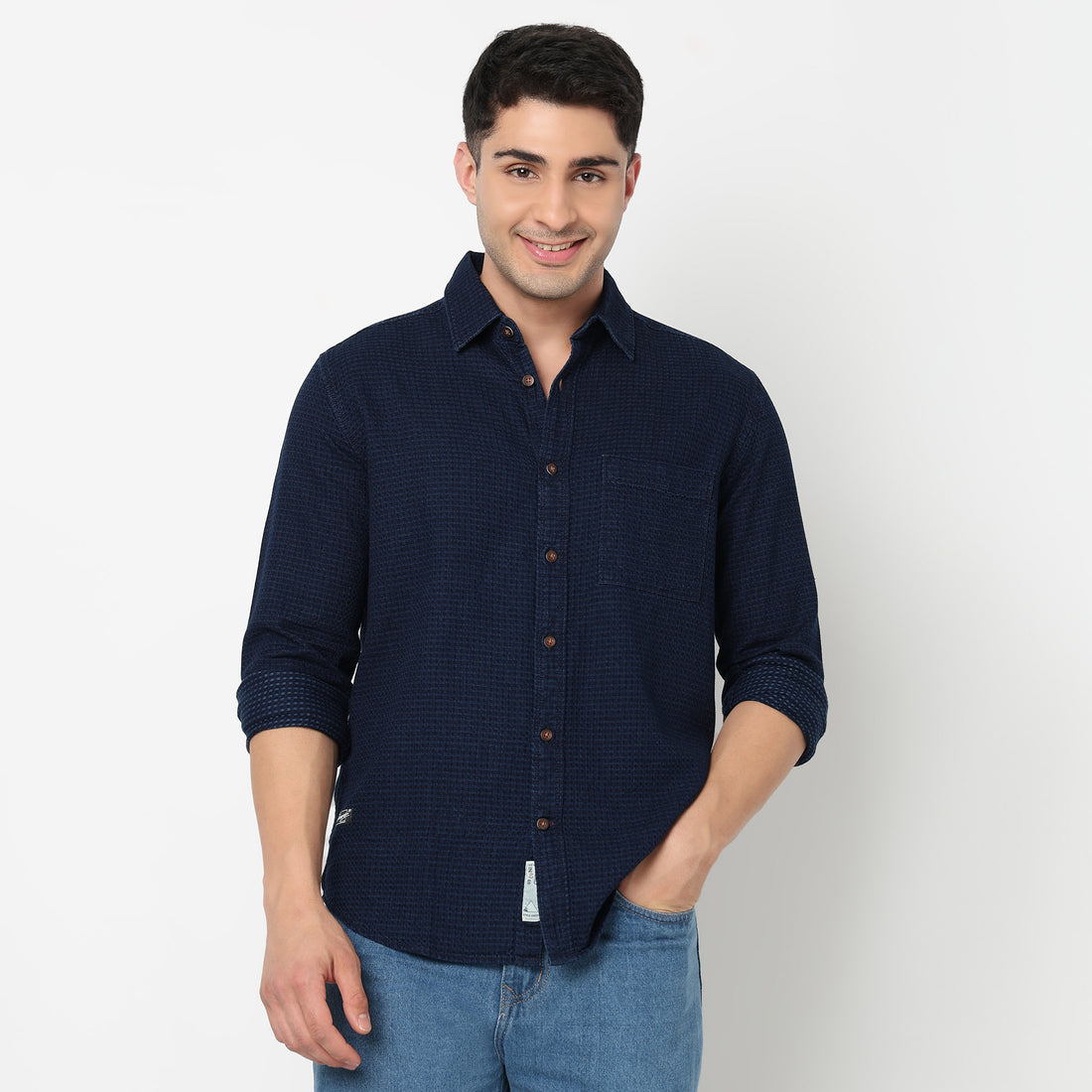 Cotton Structured Cruiser Shirt