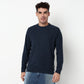 Buy Men Regular Fit Solid Raglan Sleeve Sweat Tee  - Style Union