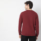 Buy Men Regular Fit Solid Raglan Sleeve Sweat Tee  - Style Union