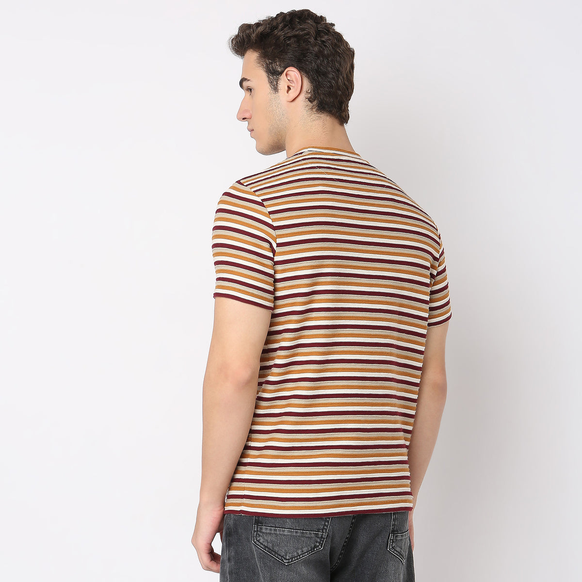 Regular Fit Striped T-Shirt