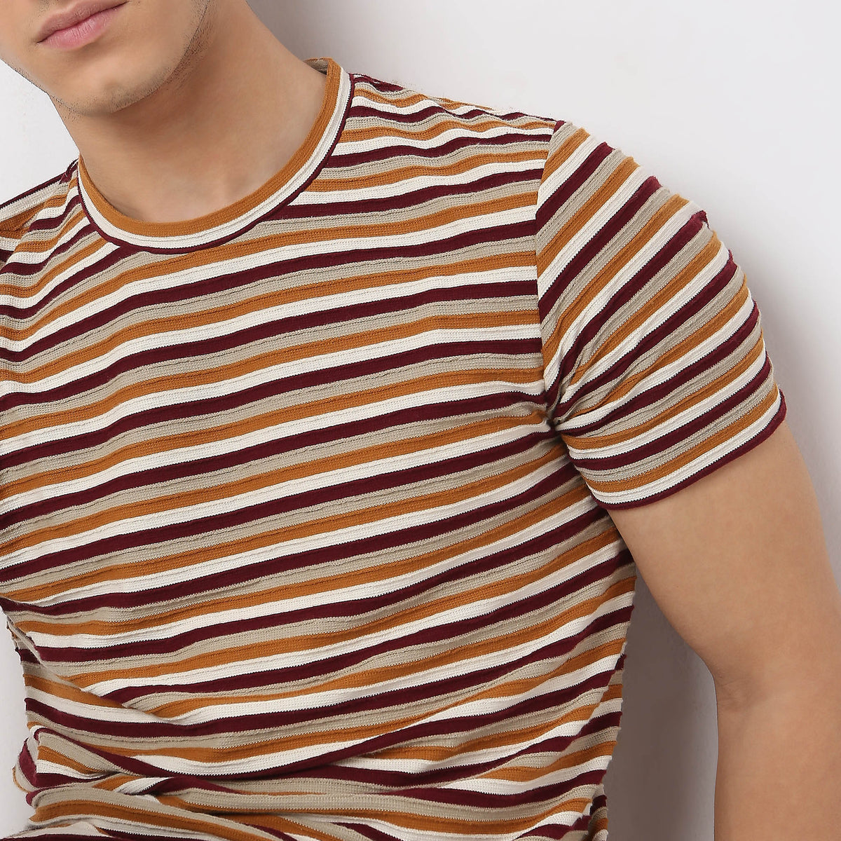 Regular Fit Striped T-Shirt