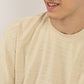 Oversize Structured Crew Neck Modern Explorer Baggy T-Shirt