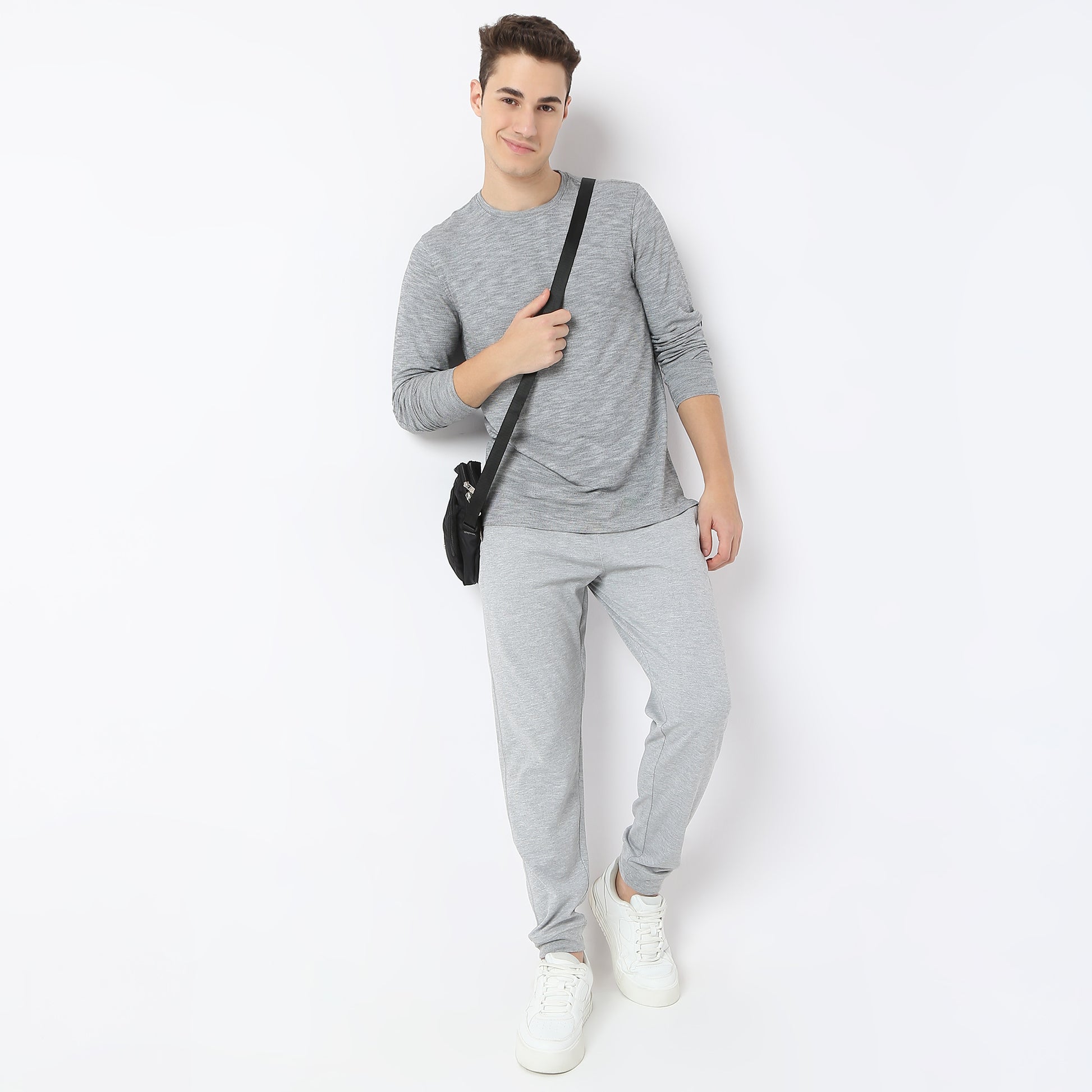 Regular Fit Solid Cruiser T-Shirt