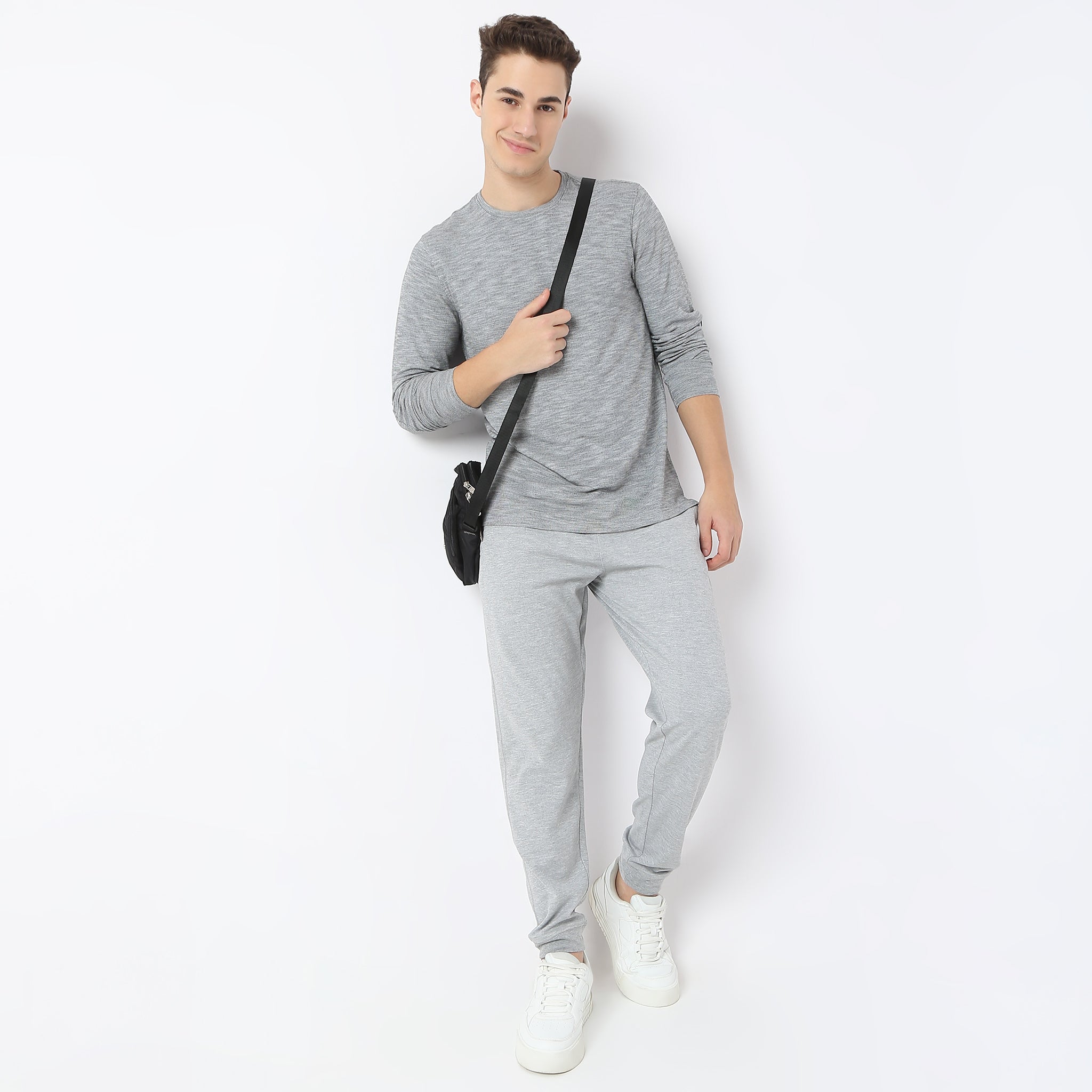 Regular Fit Solid Cruiser T-Shirt