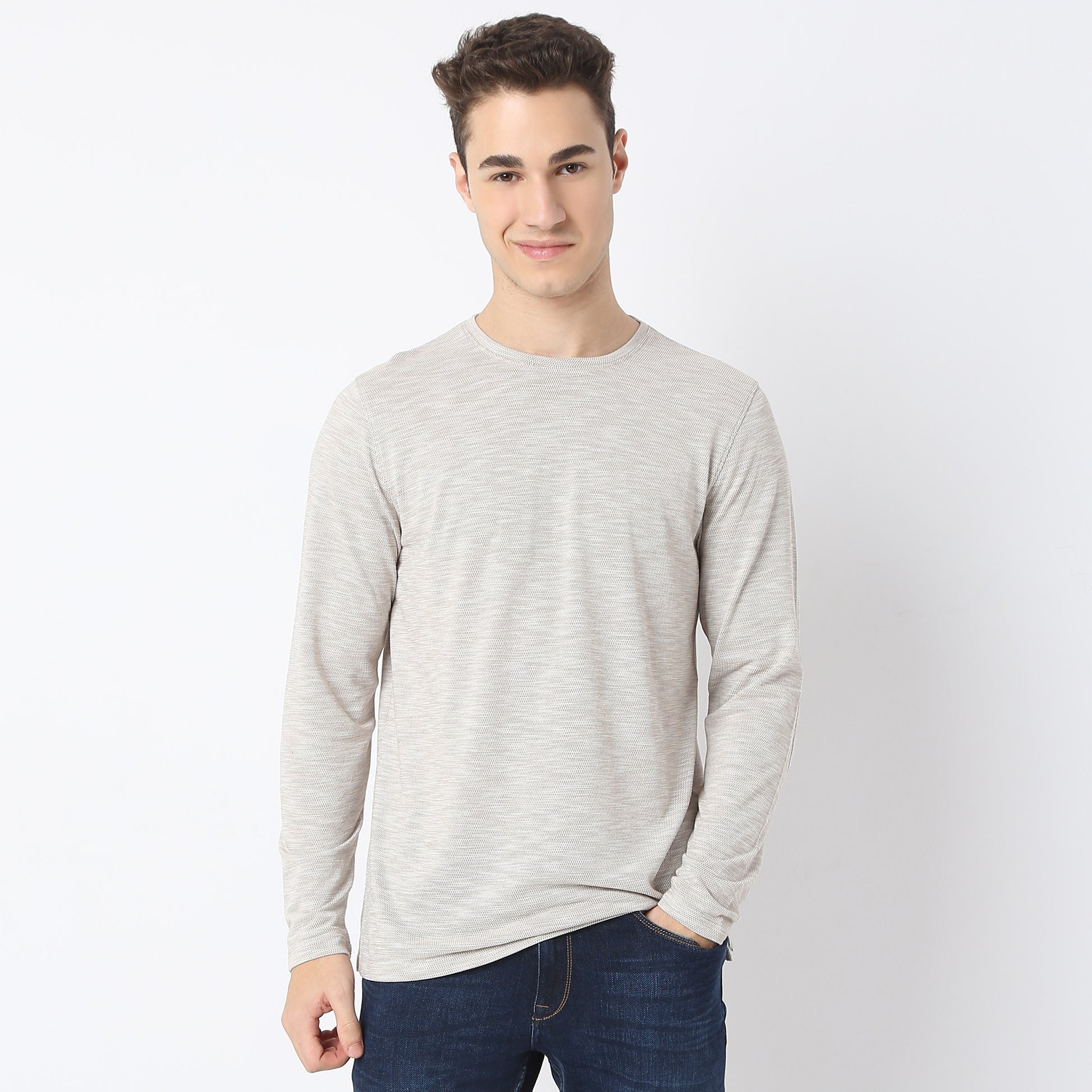 Regular Fit Solid Cruiser T-Shirt