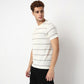 Regular Fit Striped Crew Neck T-Shirt