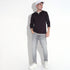 Henley Neck Cotton Polyester T-Shirt