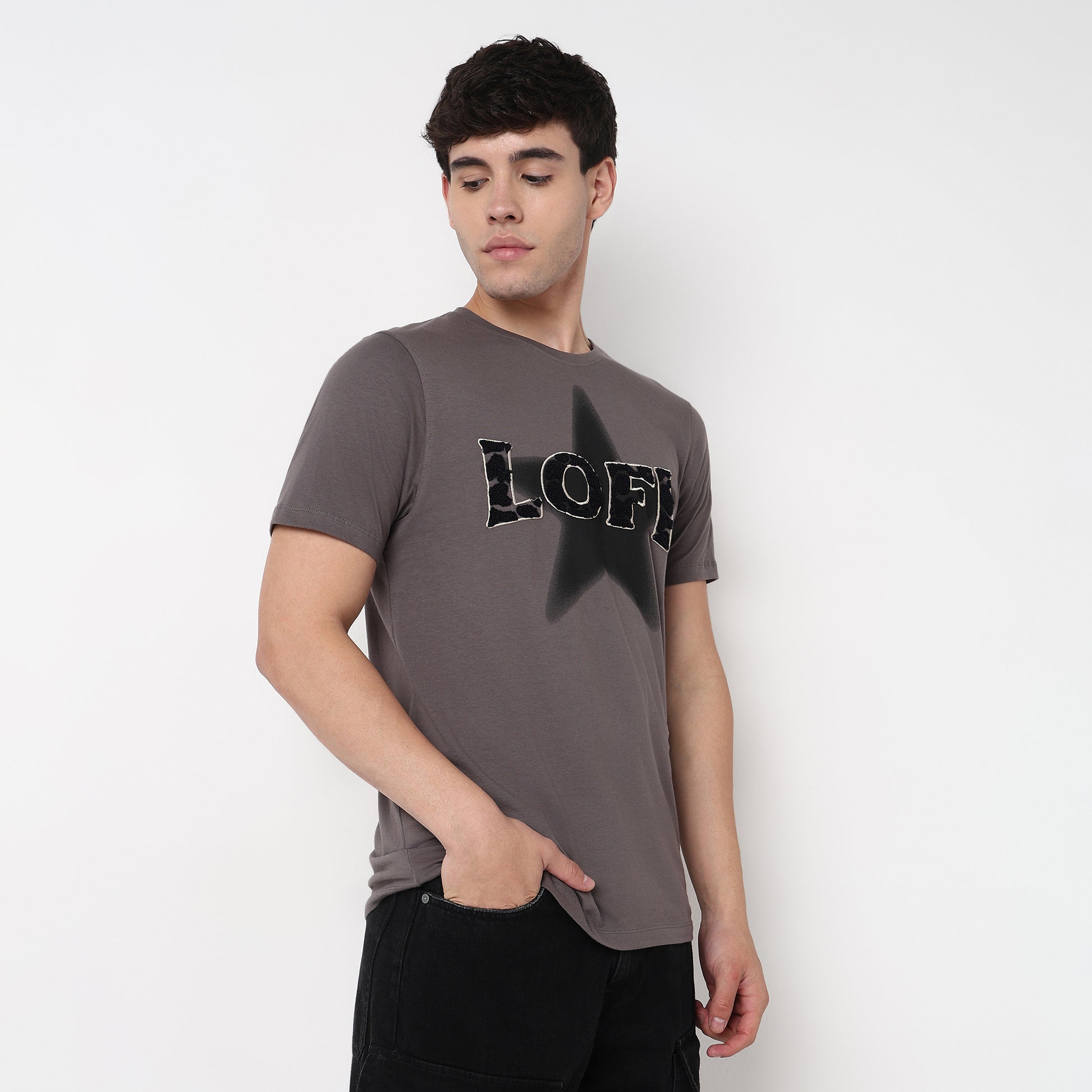 Crew Neck Prited Ranger T-Shirt