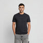 Striped Crew Neck Bae T-Shirt