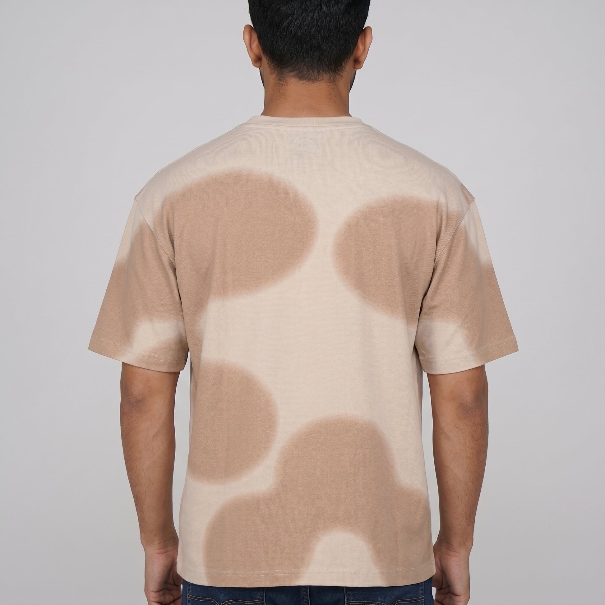 Oversized Printed Crew Neck T-Shirt