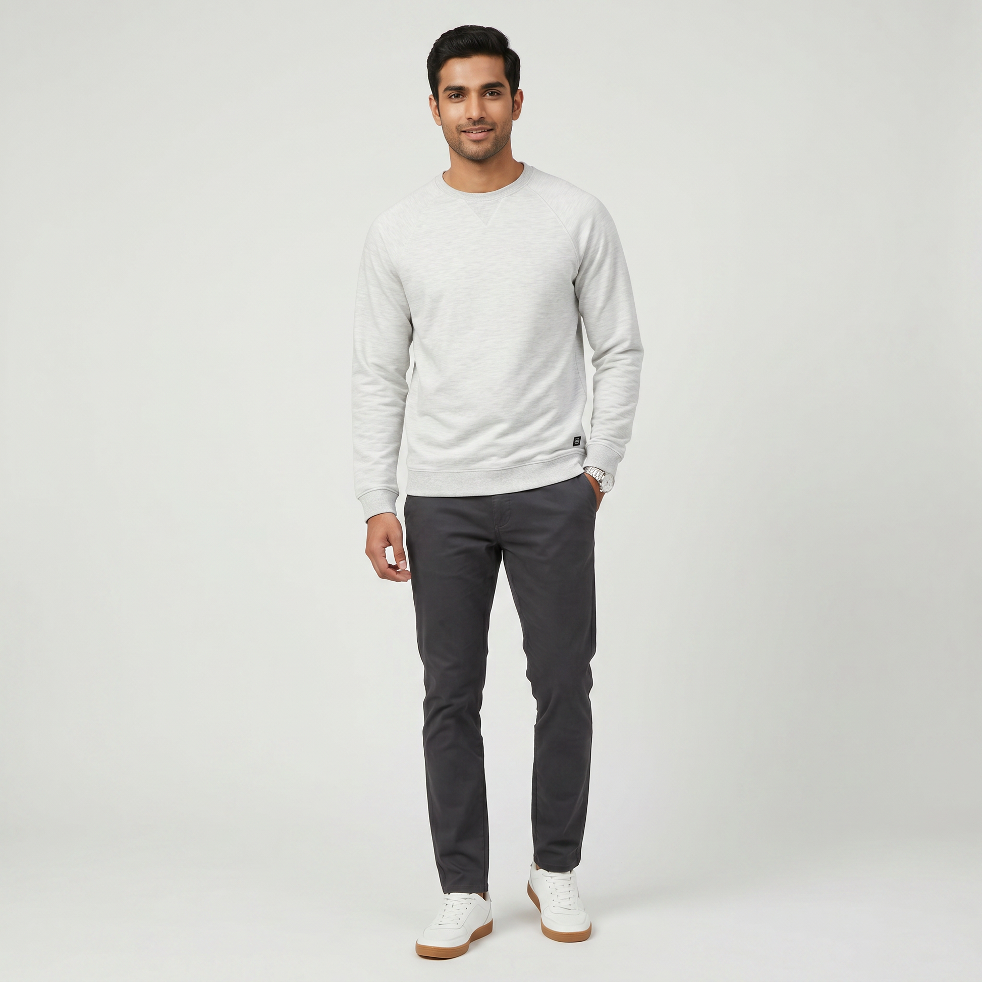 Crew Neck Lumberjack T-Shirt