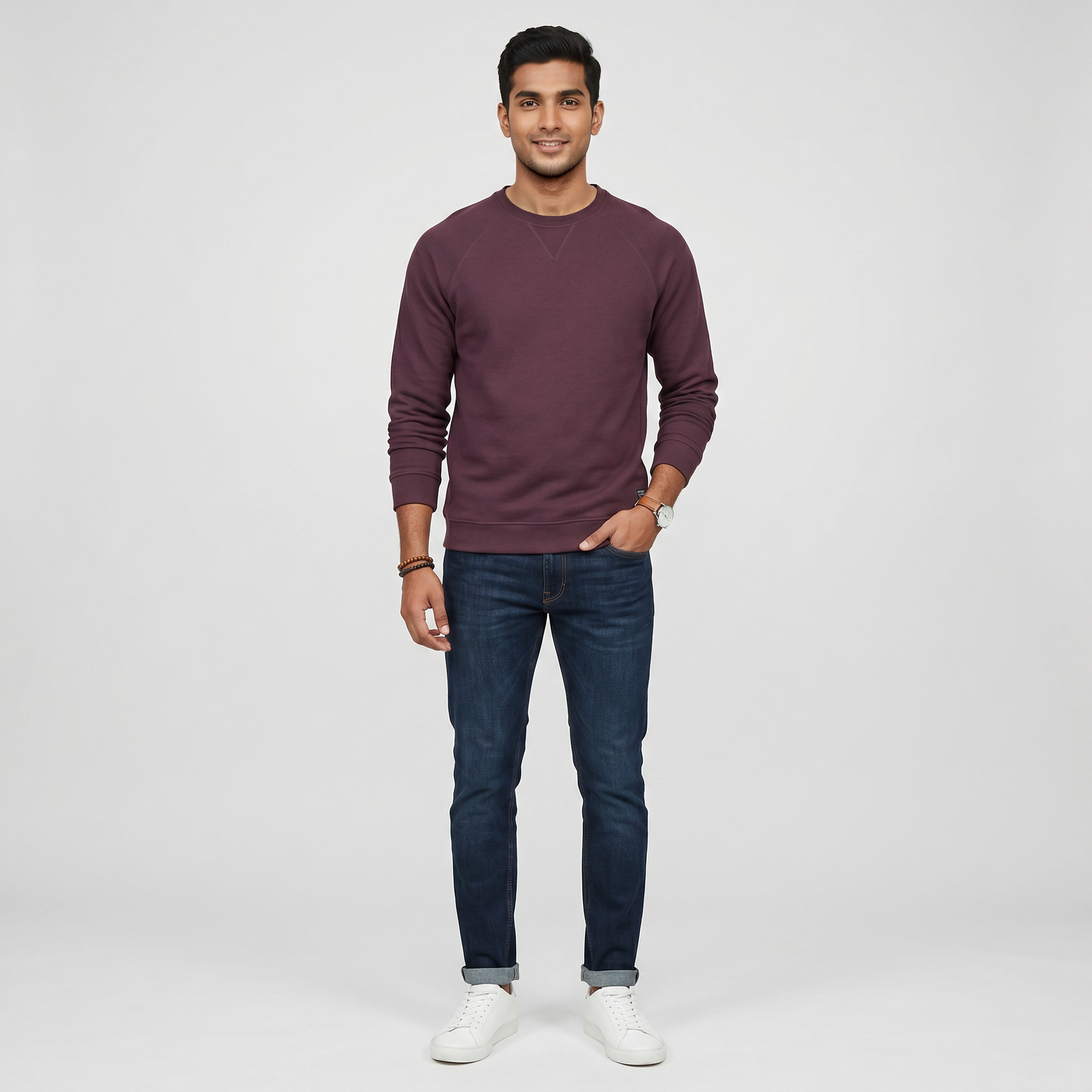 Crew Neck Lumberjack T-Shirt
