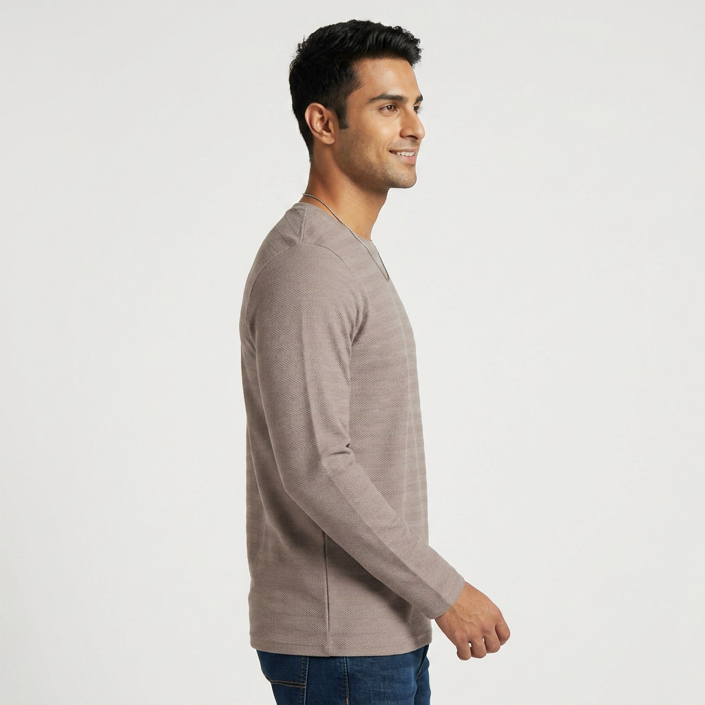 Structured Crew Neck Cruiser T-Shirt