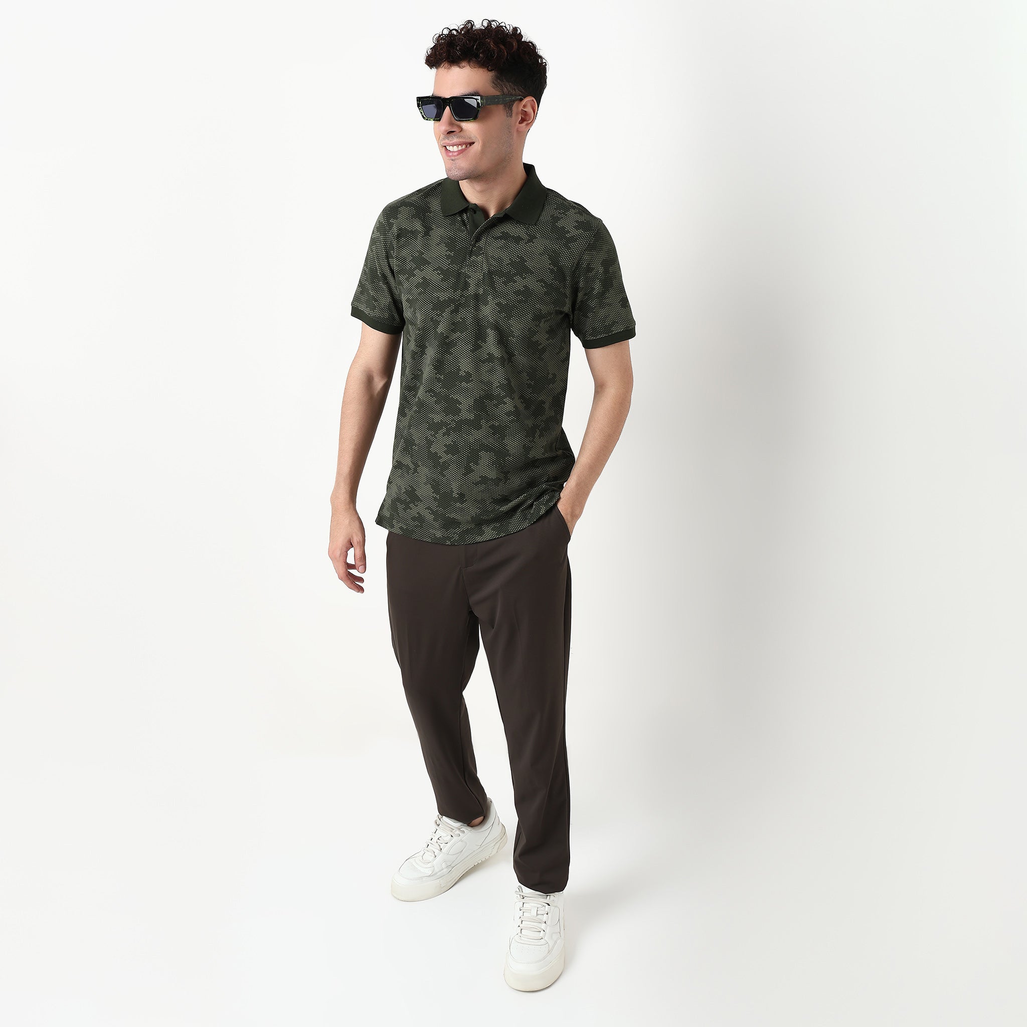 Cotton Spandex Polo T-Shirt