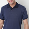 Buy Men Regular Fit All Over Print Half Sleeve Polo T-Shirt  - Style Union