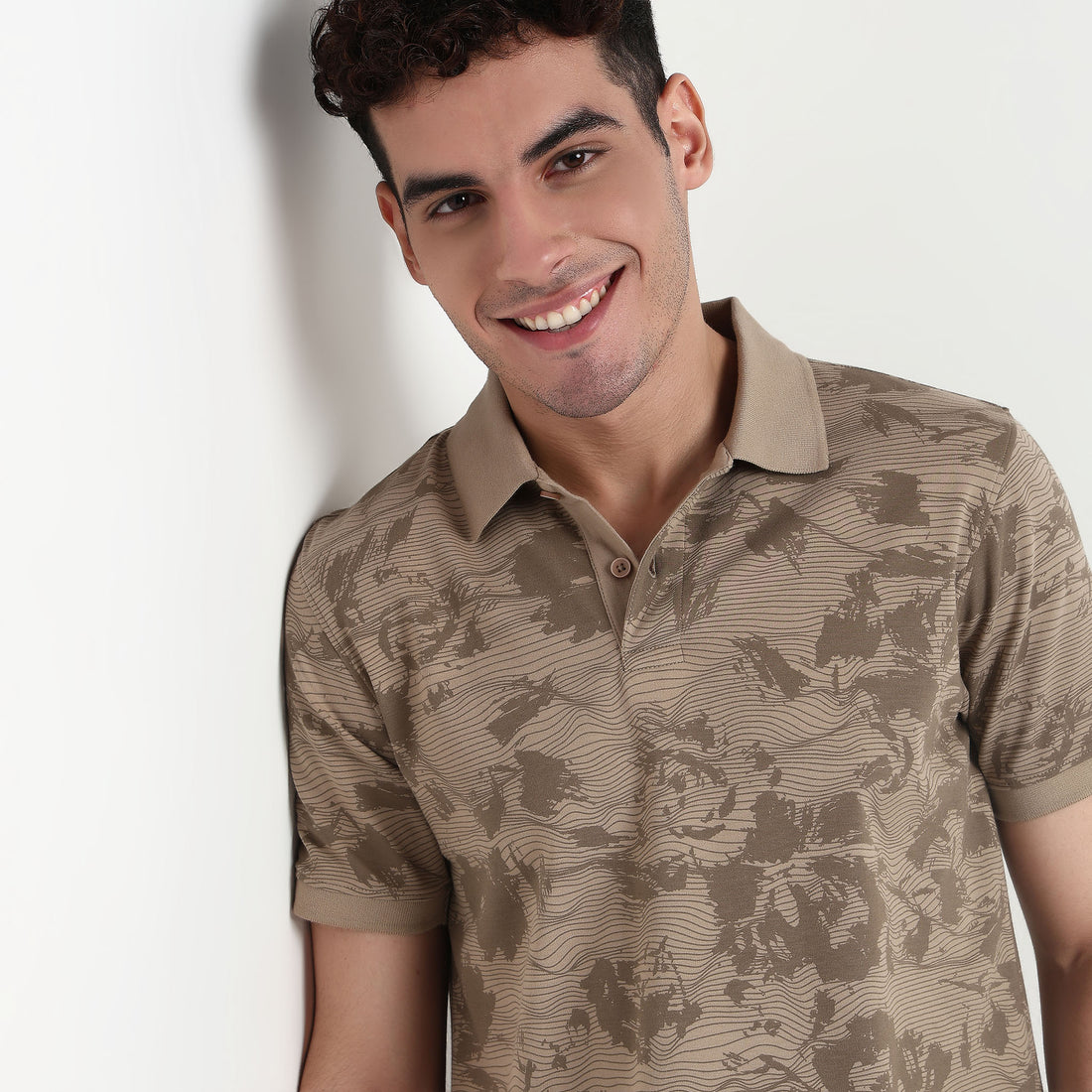 Cotton Spandex Polo T-Shirt