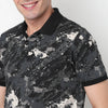 Buy Men Regular Fit All Over Print Half Sleeve Polo T-Shirt  - Style Union