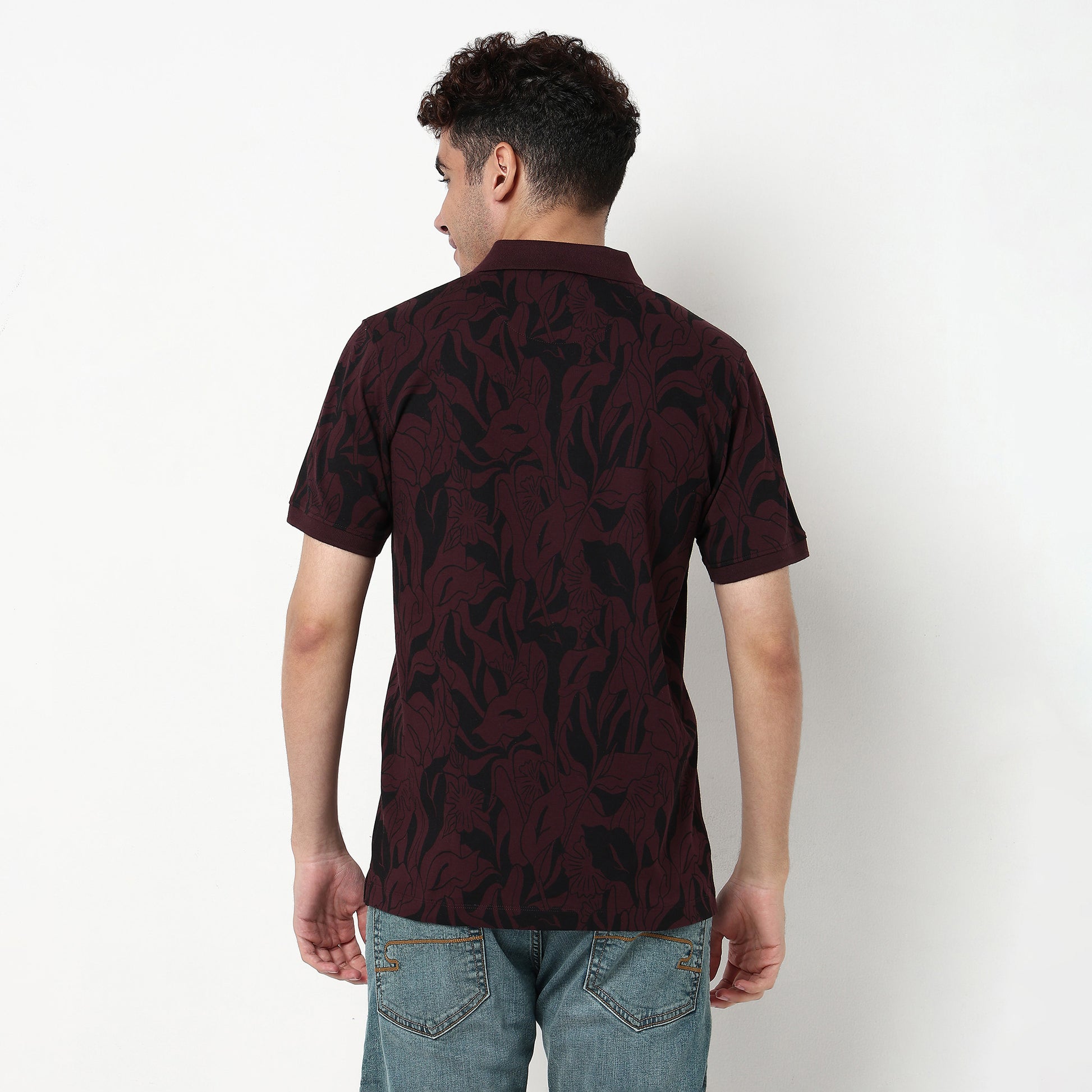 Cotton Spandex Polo T-Shirt