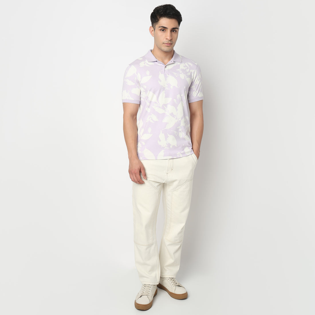 All Over Print Impression Polo T-Shirt