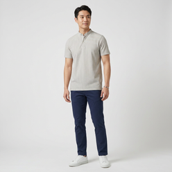 Striped Brunch Polo T-Shirt