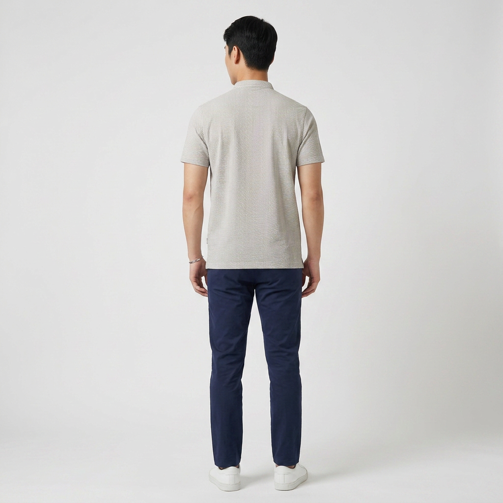 Striped Brunch Polo T-Shirt