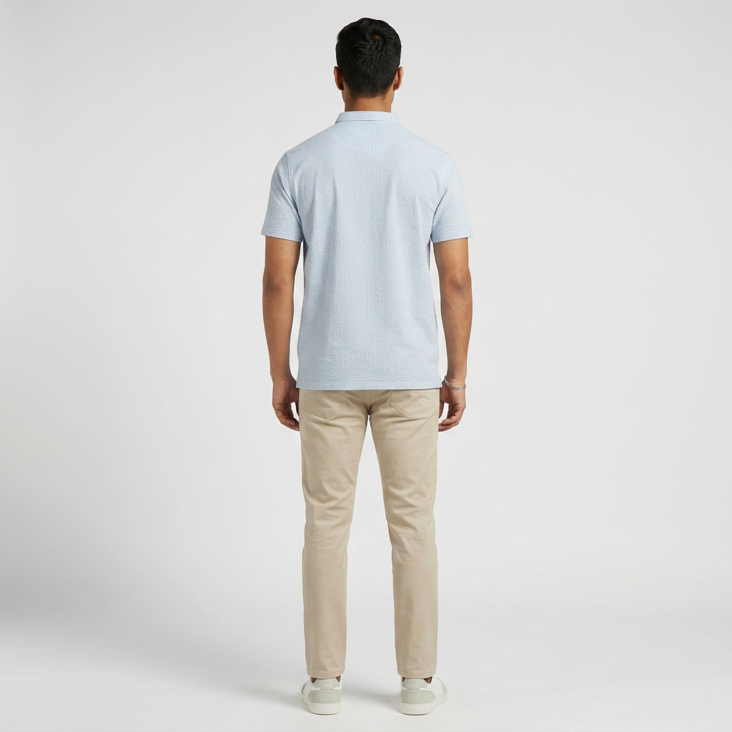 Striped Brunch Polo T-Shirt