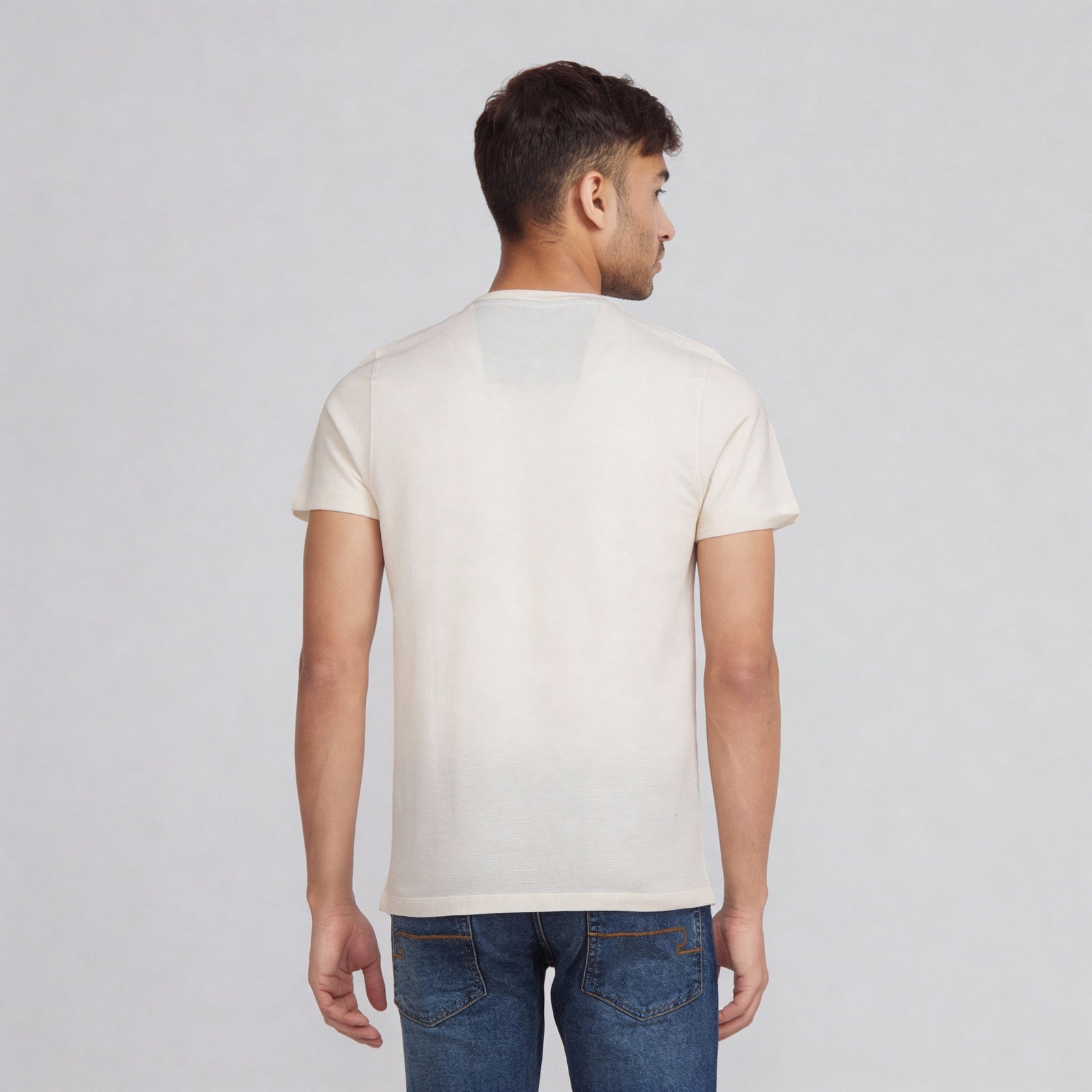 Cotton Structured Lumberjack T-Shirt