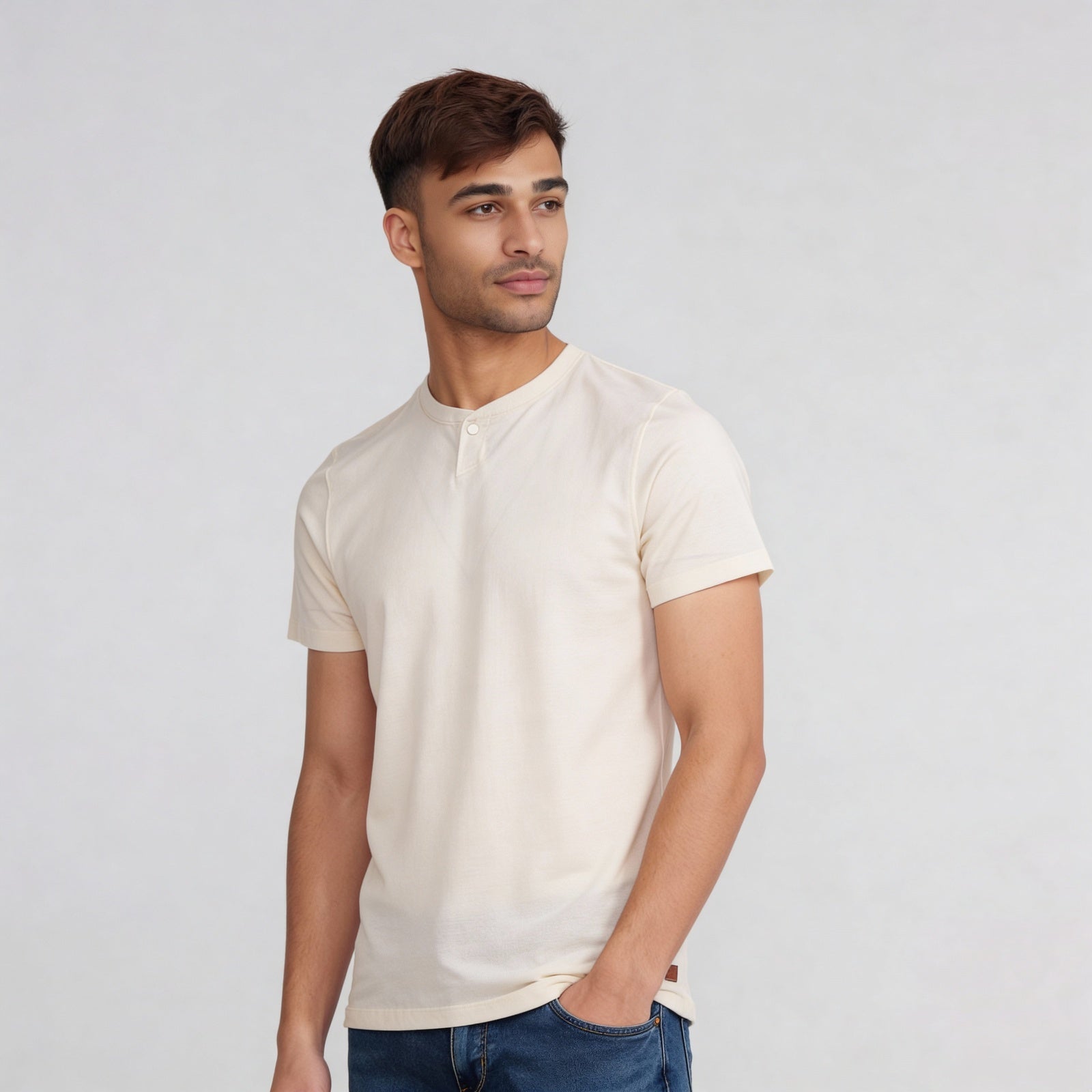 Cotton Structured Lumberjack T-Shirt