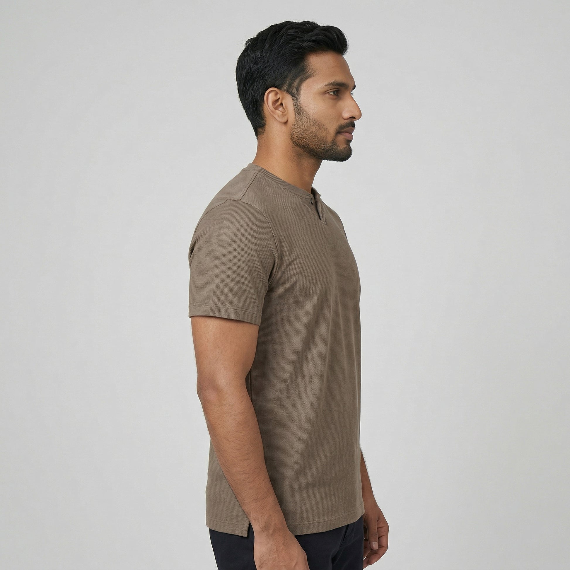 Cotton Structured Lumberjack T-Shirt