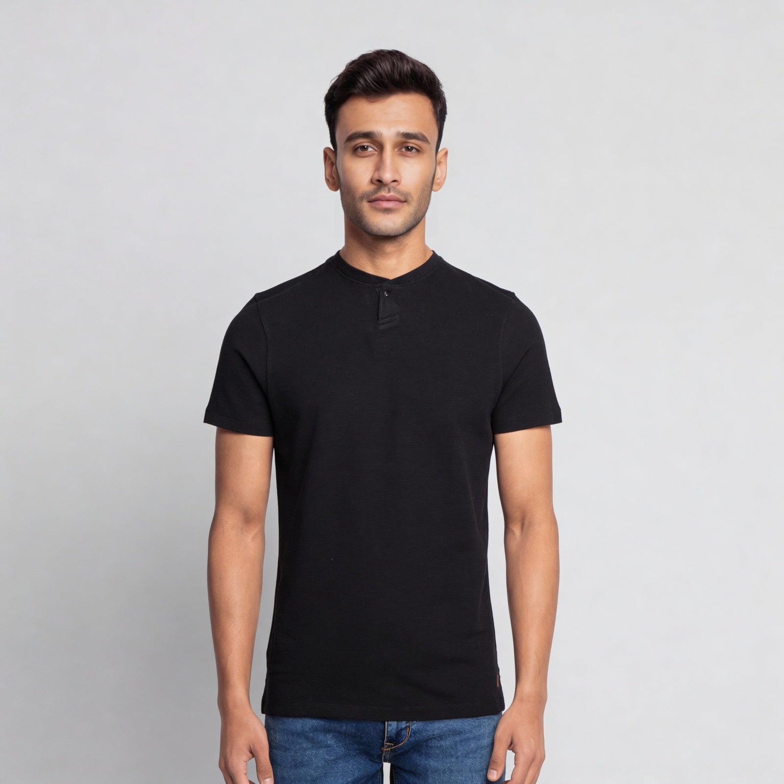 Cotton Structured Lumberjack T-Shirt