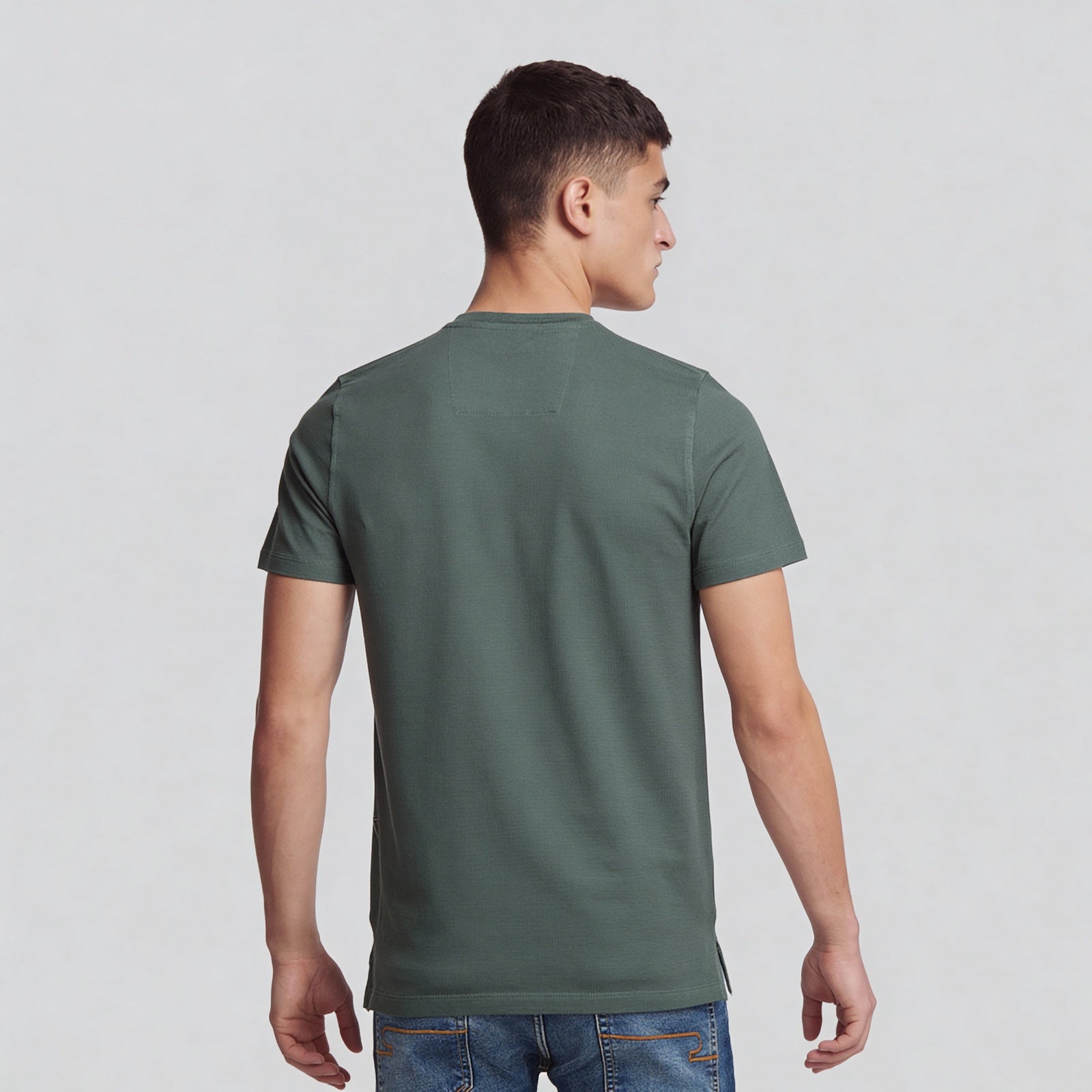 Cotton Structured Lumberjack T-Shirt