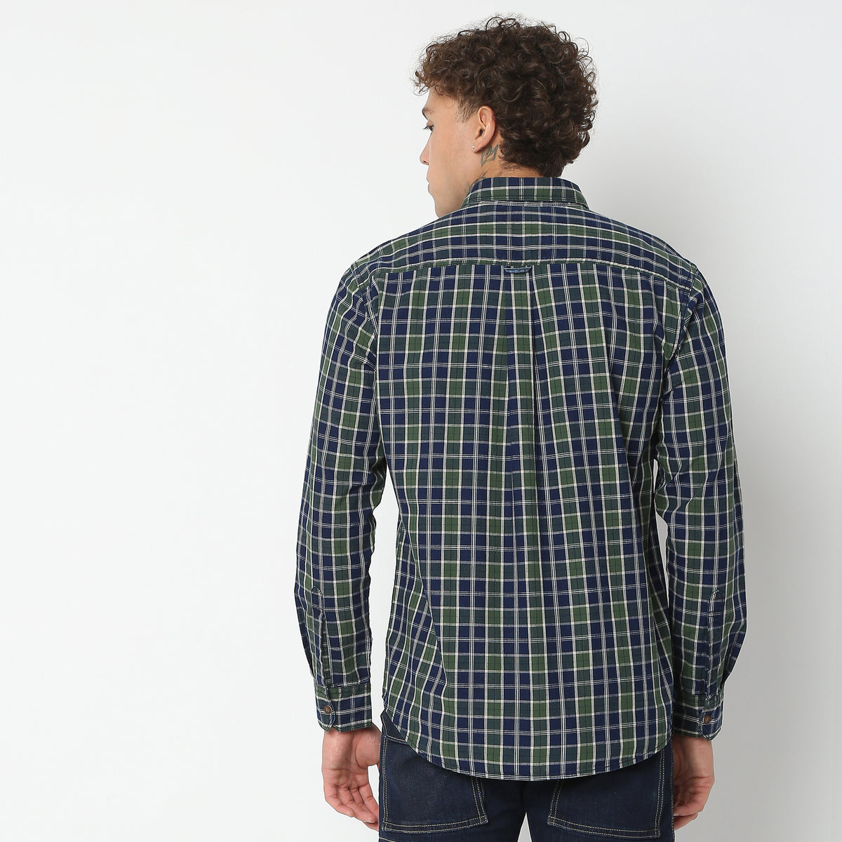 Regular Fit Checkered Shirt