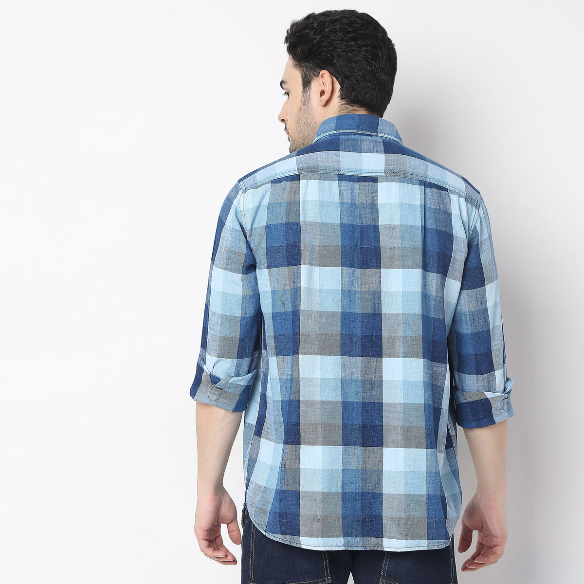 Regular Fit Checkered Shirt