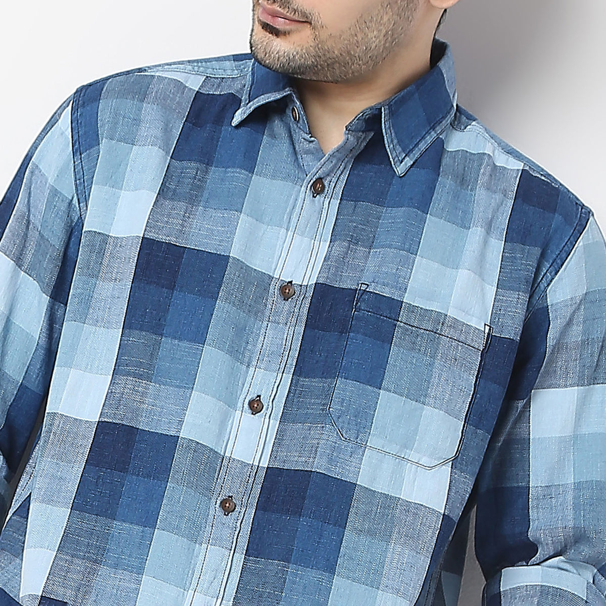 Regular Fit Checkered Shirt