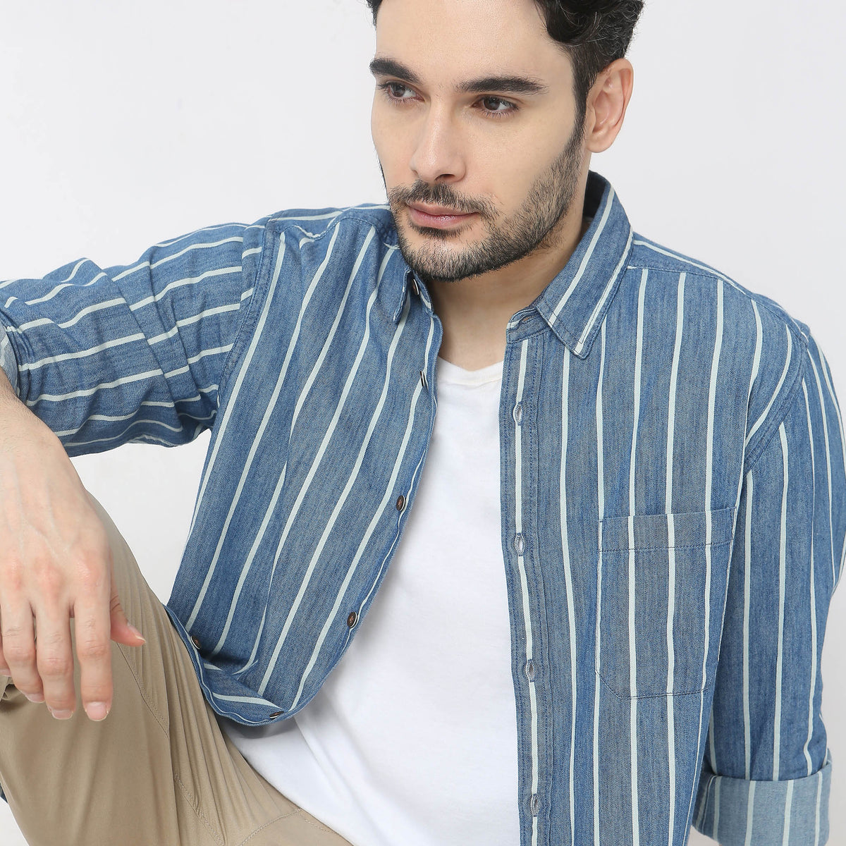 Regular Fit Striped Shirt