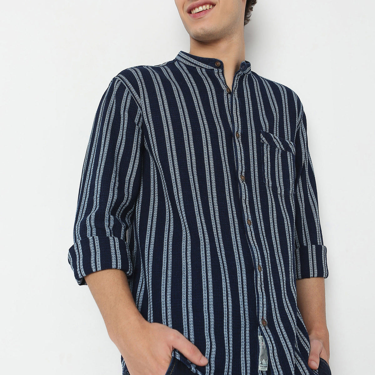 Regular Fit Striped Shirt