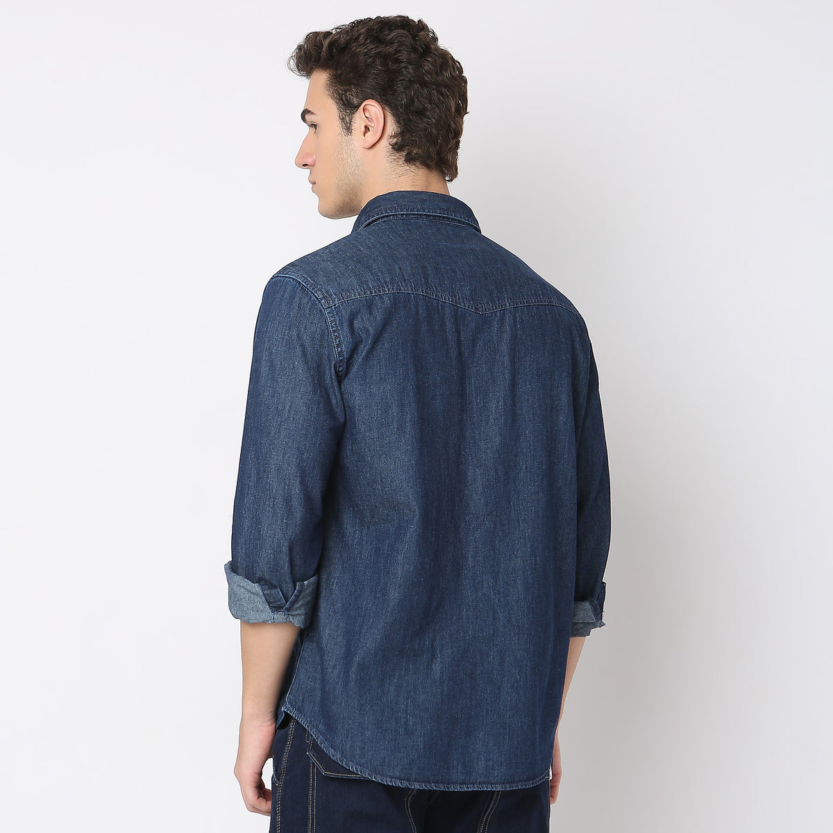 Regular Fit Solid Shirt