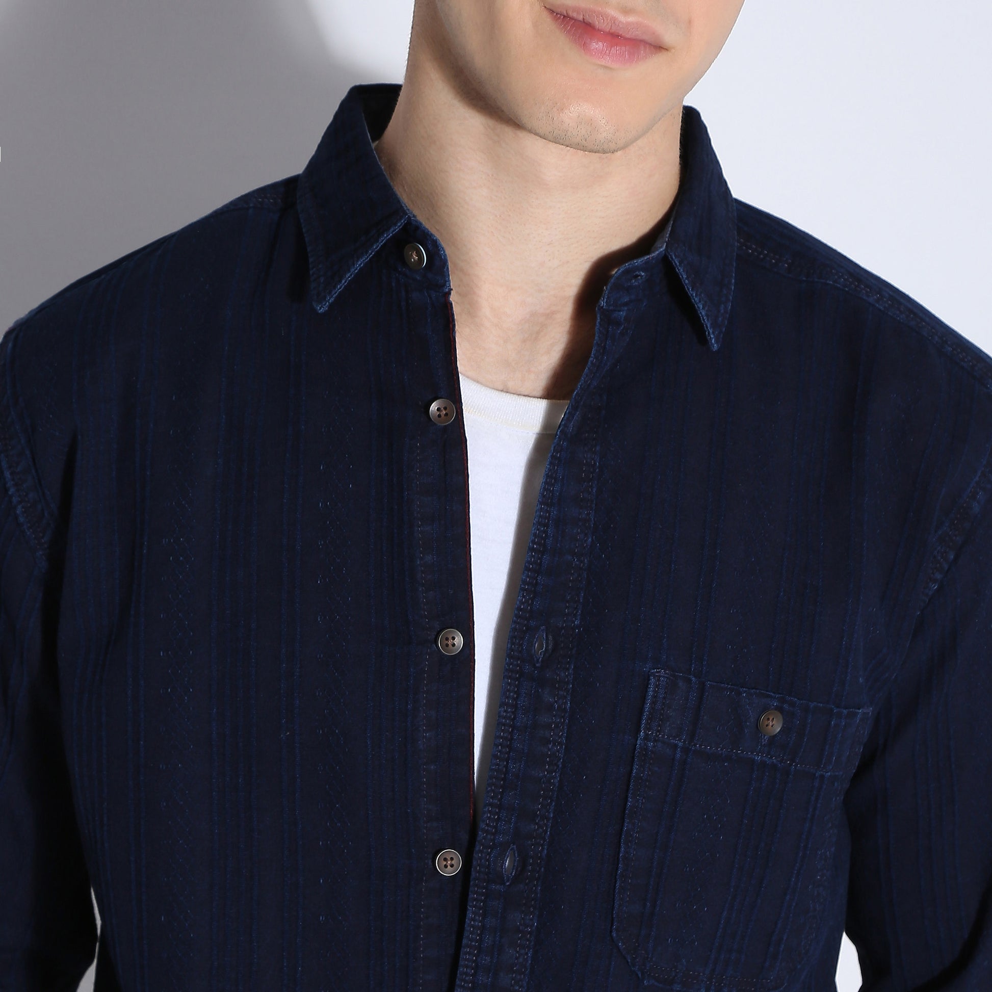 Striped Modern Explorer Cruiser Casual Shirt