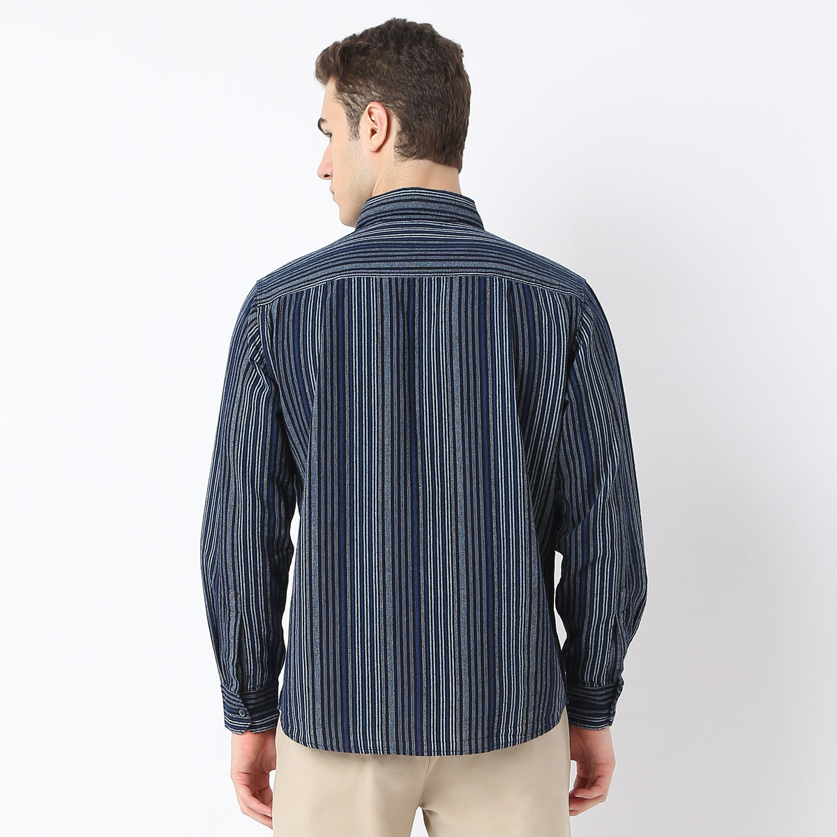 Regular Fit Striped Cruiser Casual Shirt