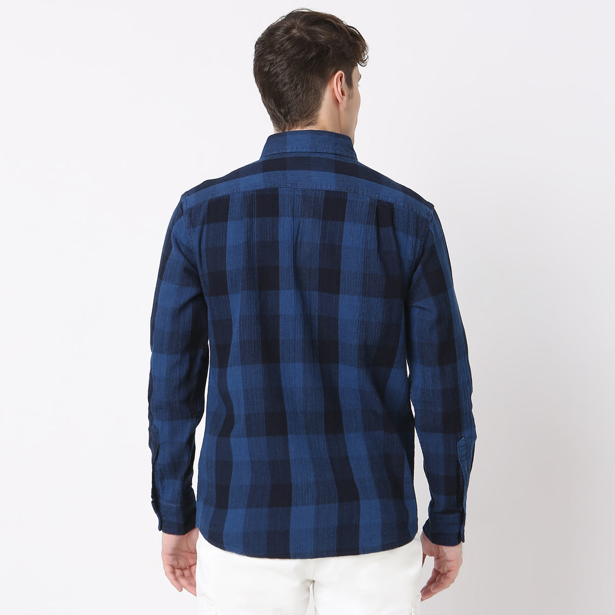 Checkered Modern Indigo Cruiser Shirt