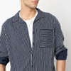 Regular Fit Striped Regular Length Shirt