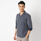 Regular Fit Striped Regular Length Shirt